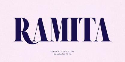 Ramita Font Poster 1