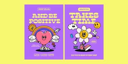 Sunny Groovy Font Poster 12