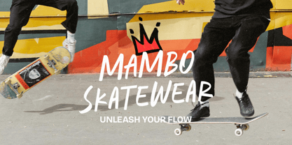 Amberstate Marker Font Poster 3