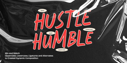 Amberstate Marker Font Poster 2