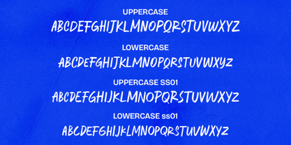 Amberstate Marker Font Poster 7