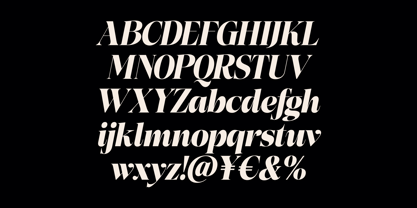 Herald Dongue Font Poster 10