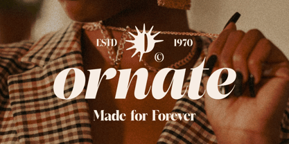 Herald Dongue Font Poster 8