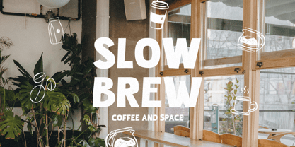 Utimate Caps Cutout Font Poster 4