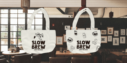 Utimate Caps Cutout Font Poster 6