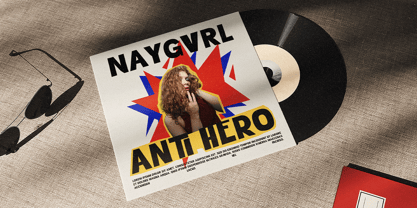 Utimate Caps Cutout Font Poster 9