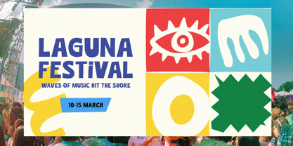 Utimate Caps Cutout Font Poster 8