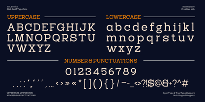 RCL Bricko Font Poster 15