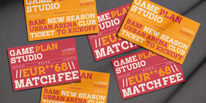 RCL Bricko Font Poster 6