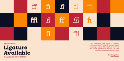 RCL Bricko Font Poster 14