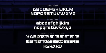 Heat Racer Font Poster 9