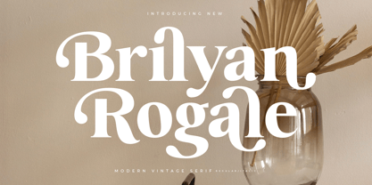 Brilyan Rogale Font Poster 1