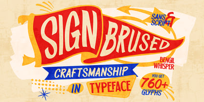 Bengil Whisper Font Poster 8