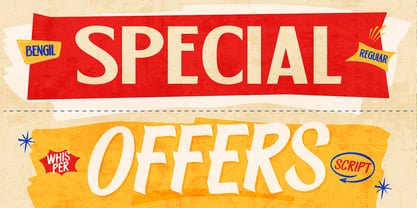 Bengil Whisper Font Poster 5