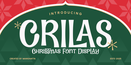 Crilas Font Poster 1