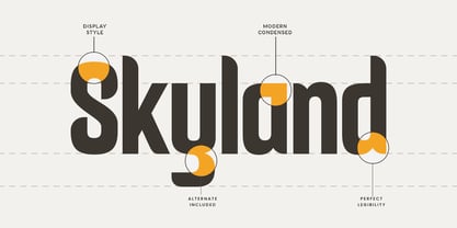 Satline Font Poster 9