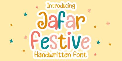 Jafar Festive Font Poster 1