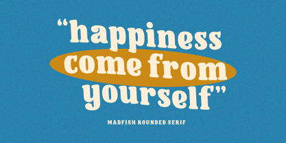 Madfish Font Poster 2