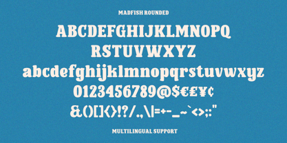Madfish Font Poster 7