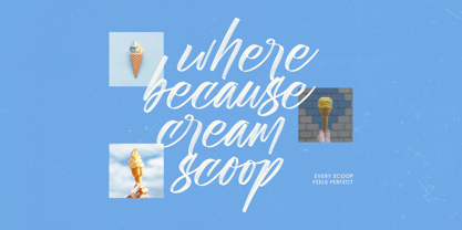 Shade Crush Font Poster 10