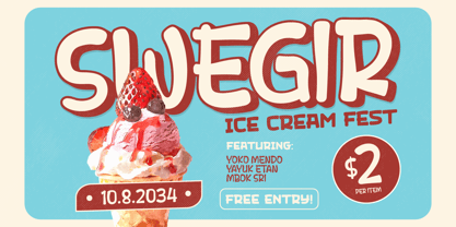 Belayo Font Poster 3