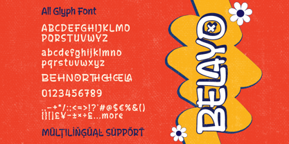 Belayo Font Poster 10