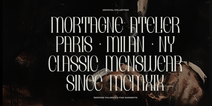 Brunelis Noctelle Font Poster 2