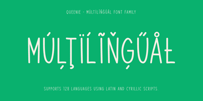 Queenie Font Poster 8