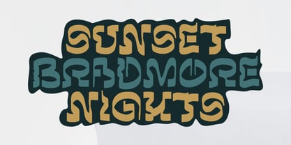 Glowdora Sunberry Font Poster 7