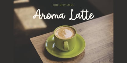 Lotusia Script Font Poster 7