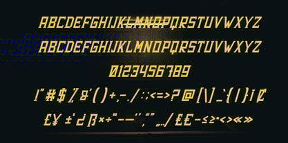 Batsnoda Font Poster 5