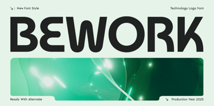 Bework Font Poster 1