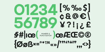 Bework Font Poster 11