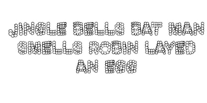 Snowmansballs Font Poster 2