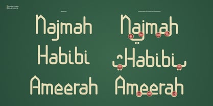 Nouriyah Font Poster 5