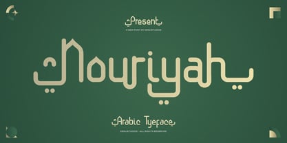 Nouriyah Font Poster 1