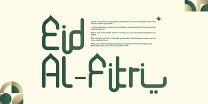 Nouriyah Font Poster 2