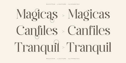 Ragiften Font Poster 6