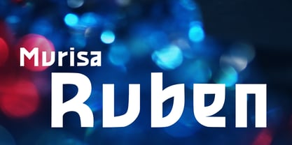 Murisa Ruben Font Poster 1