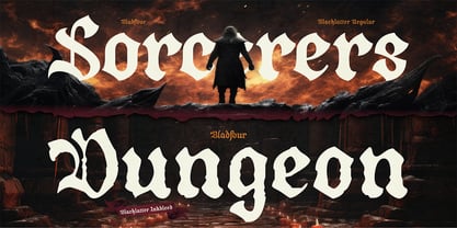 Bladfour Font Poster 5