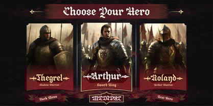 Bladfour Font Poster 6