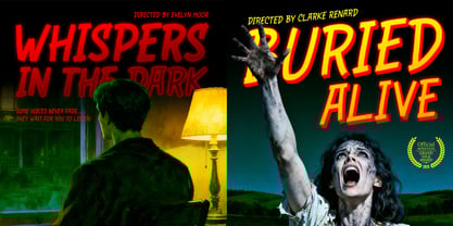 The Cripty Horrific Font Poster 9