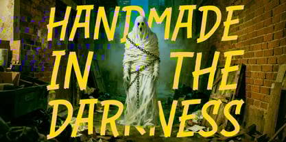 The Cripty Horrific Font Poster 2