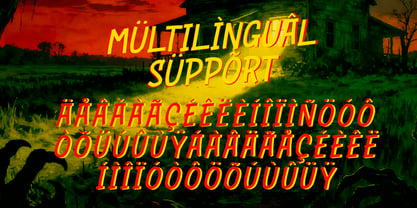 The Cripty Horrific Font Poster 6