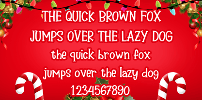Lighthearted Christmas Font Poster 4
