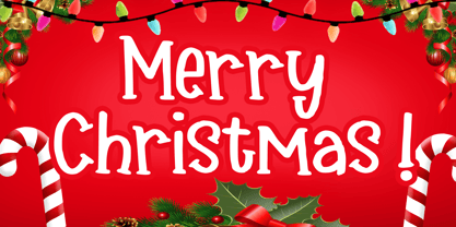 Lighthearted Christmas Font Poster 5