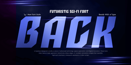 Back Font Poster 2