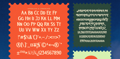 Bright Renew Font Poster 15