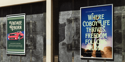 Bright Renew Font Poster 11