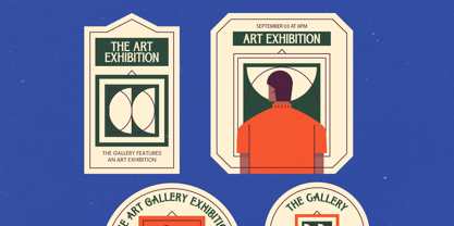 Bright Renew Font Poster 9